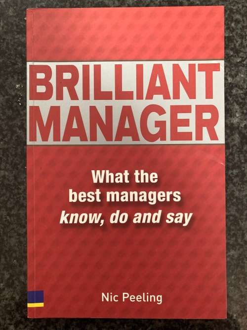 Brilliant Manager by Nic Peeling