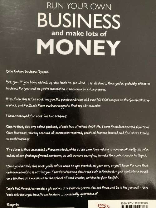 Run Your Own Business and Make Lots of Money by Eric Parker