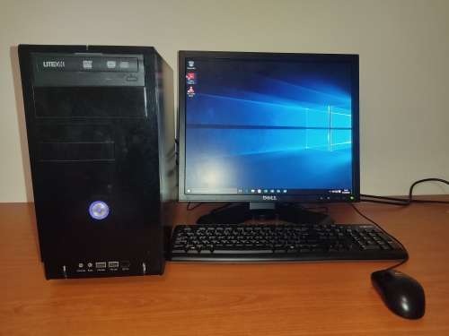 Refurbished Windows 10 Pro Intel Core 2 Desktop With Monitor