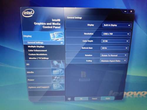 Lenovo Laptop G560 Intel Pentium CPU 15.6-inch screen