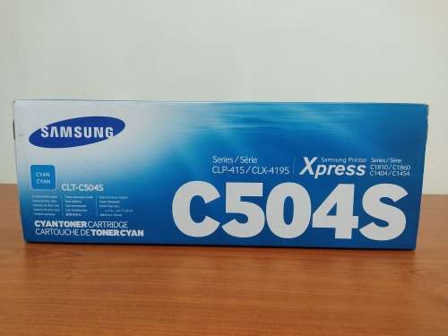 HP Samsung CLT-C504S. Colour toner page yield: 1800 pages, Printing colours: Cyan