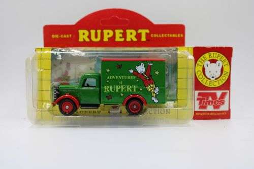 Lledo 1950 Bedford Trucks,SHELL,Rupert the Bear,Lucozade,Weet Bix