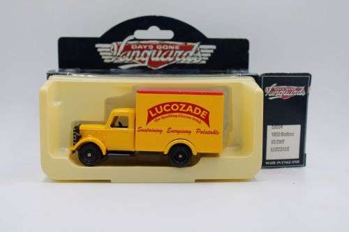 Lledo 1950 Bedford Trucks,SHELL,Rupert the Bear,Lucozade,Weet Bix