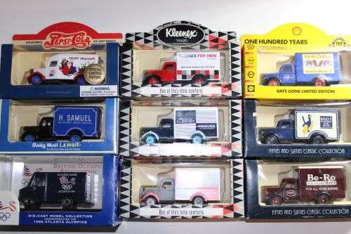 Lledo 1950 Bedford Trucks,Pepsi Cola Special Limeted Edition,Kleenex,SHELL Limeted Edition