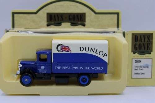 Lledo 1934 Mack Canvas Trucks-Dunlop,Eddie Stobart Ltd,Hamleys,London Port Police