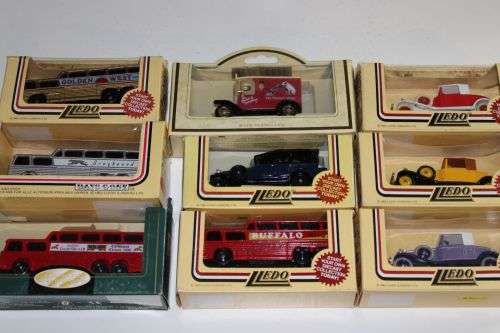 Lledo Greyhound Bus,Buffalo Bus,Other Busses,Ford Model T Van,Rolls Royce