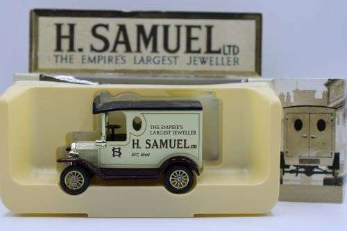 Lledo 1920 Ford model T-Stanley Gibbons Ltd Edition,Cambells Beefsteak soup,Rowntrees Cocoa,Italy
