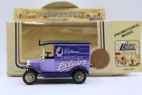Lledo 1920 Ford model T-Guinness,Scouts,Ringtons Tea,Walkers Potato Crisps,Cadburys Eclairs