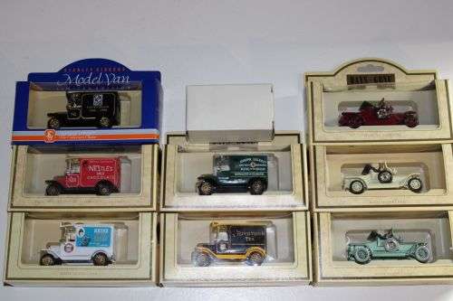 Lledo 1920 Ford model T-Stanley Gibbons Ltd Ed,Nestle,Heinz,Rolls Royce 1907 Silver Ghost Coupe