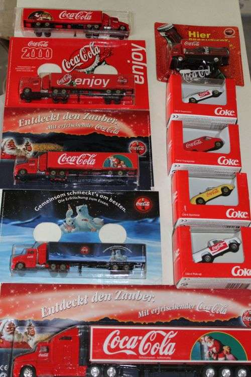 Coca Cola Toy Truck Collection