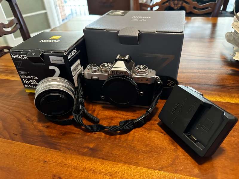 Nikon Z fc Mirrorless Camera with Nikkor Z DX 16-50mm lens