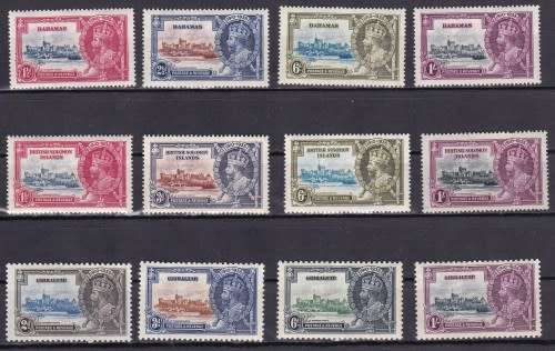 KG V SILVER JUBILEE - 1935 BULKLOT!