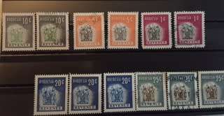 Sothern Rhodesia ¿ Rhodesia Revenue Stamps / Revenue Used Stamps Assortment