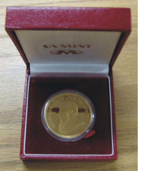 1 oz Krugerrand with proof of Authenticity