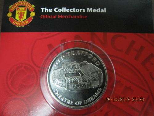 Manchester United Old Trafford Coin (The Collectors Medal)