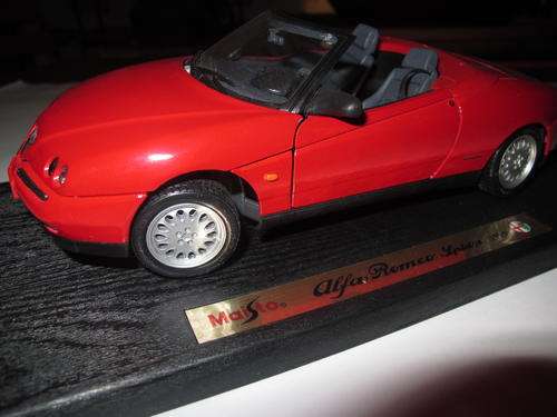 Alfa Romeo Spyder - red or blue
