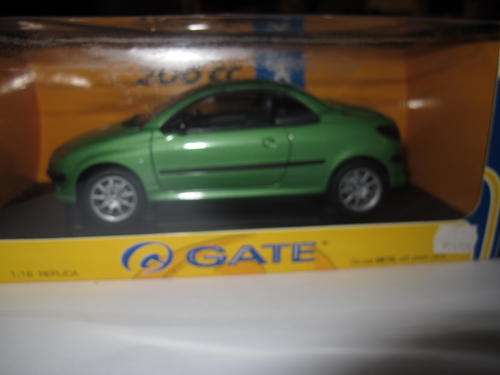 Peugoet 206cc in green by Gate