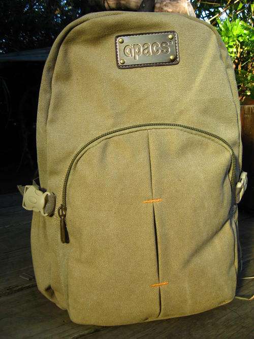 Canvas backpack