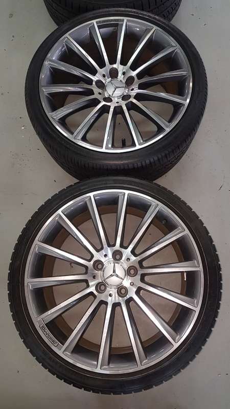 AMG Mags and Tyre Set
