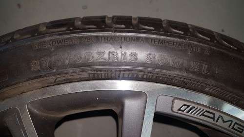 AMG Mags and Tyre Set
