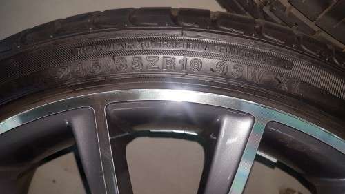 AMG Mags and Tyre Set