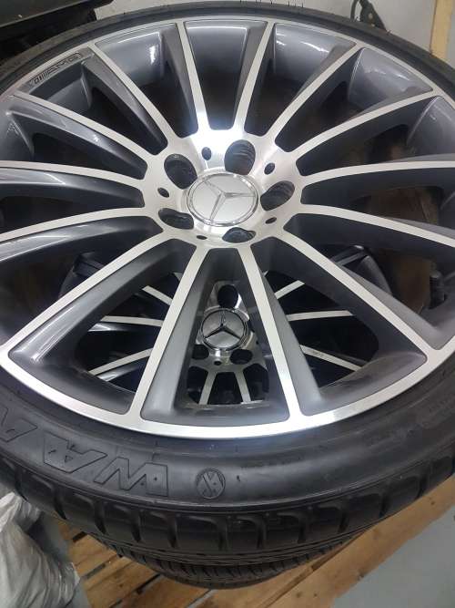 AMG Mags and Tyre Set