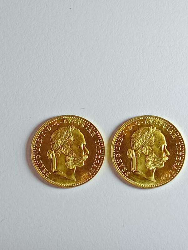 1915 Austria Gold Coin Franc