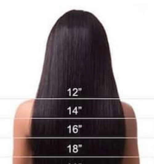 35 cm Clip Hair Extensions Human Hair