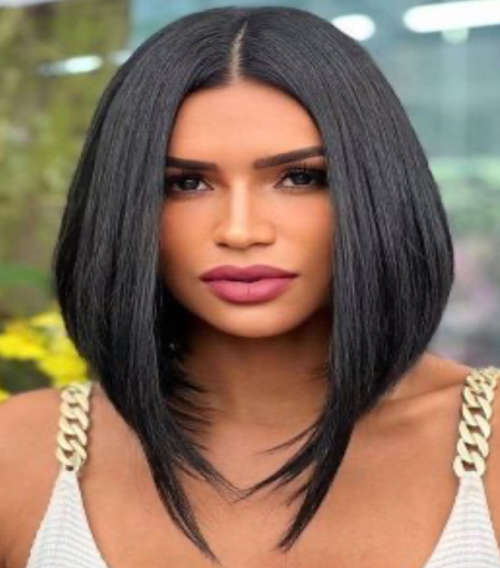 Hair Topper Human Hair light black 12 Inch