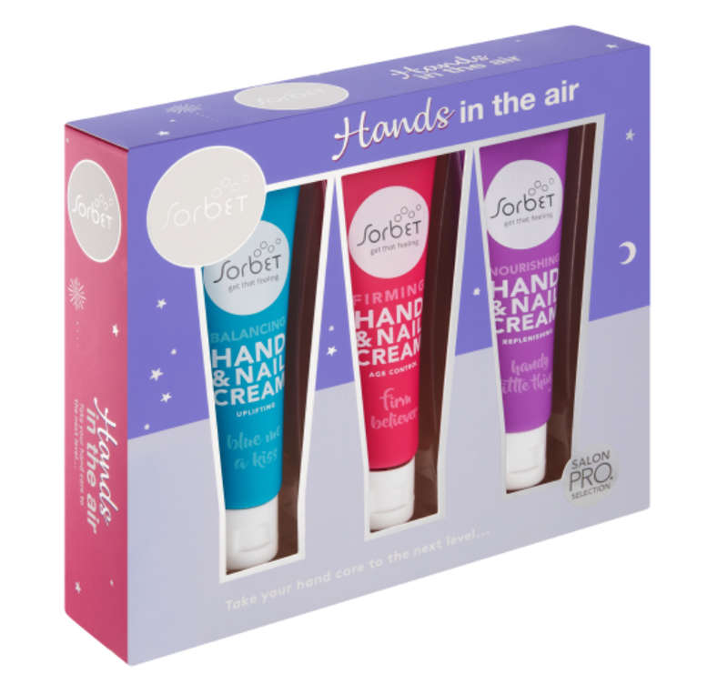 Sorbet Trio Hand & Nail cream gift set