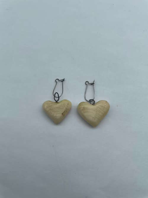 Heart shaped earrings