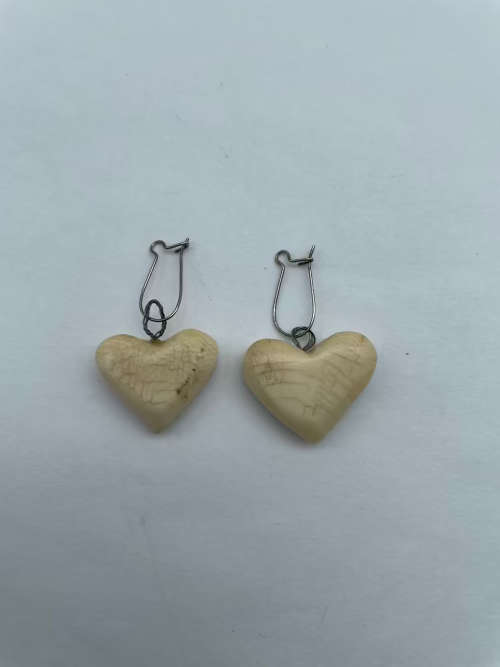 Heart shaped earrings
