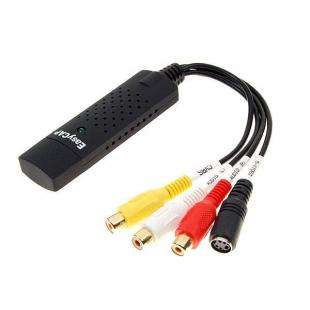 EASYCAP USB 2.0 VIDEO TV DVD VHS AUDIO CAPTURE ADAPTER