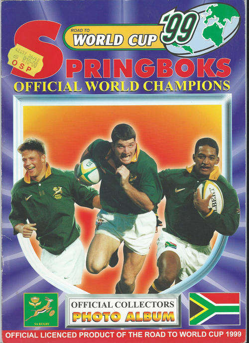 Springboks 99 - Collectors Photo Album