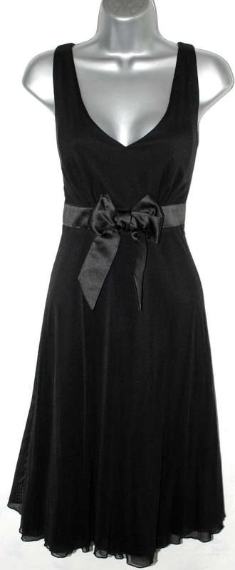 NEXT black knee length dress size 8