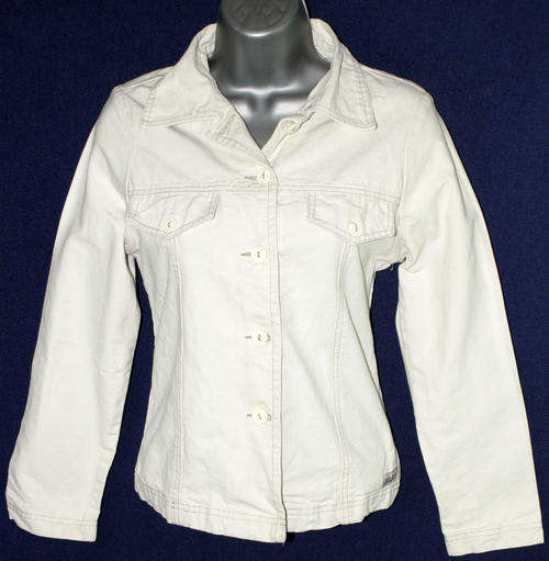 Fil d'Ecume cream cotton jacket size SMALL