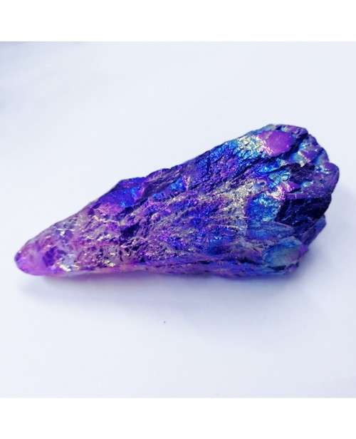 Aura Quartz Purple Rough Point   250GRAMS a crystal that you should not be without!