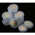 LOW START!MANDELA BIRTHDAY COINS ENCAPSULATED