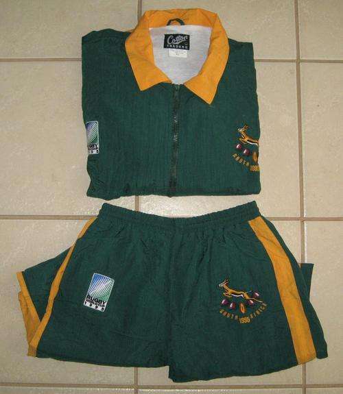 1995 Rugby World Cup SPRINGBOK supporter tracksuit