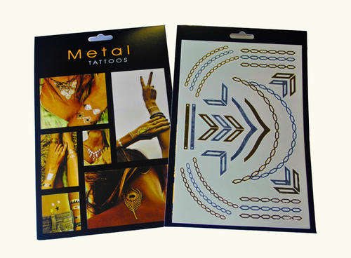 Metallic Jewelery Tattoo's