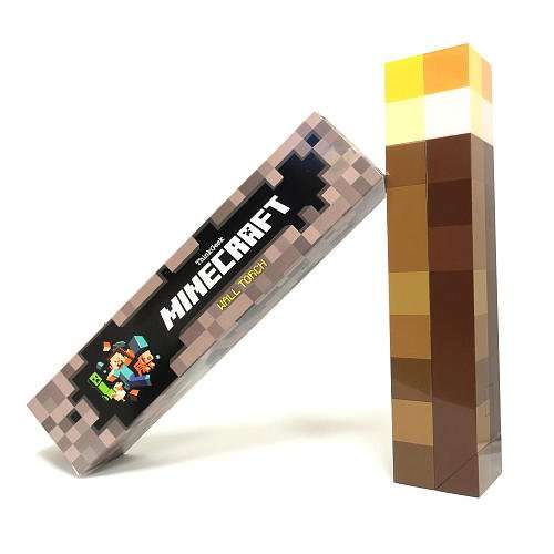 Minecraft Think Geek | Minecraft Light-Up Torch