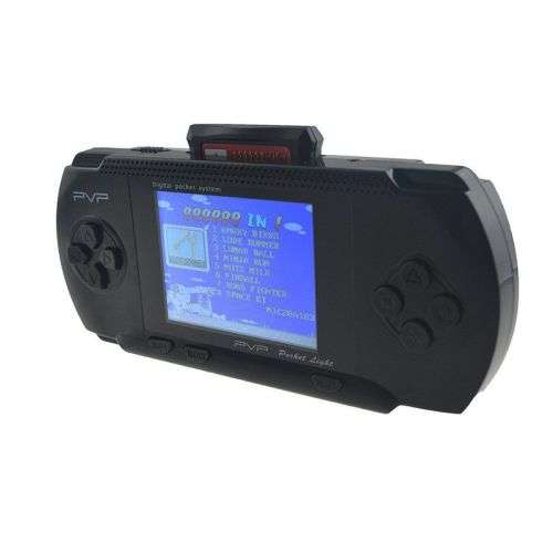 PVP 8-Bit Hand-Held Game Console - Black