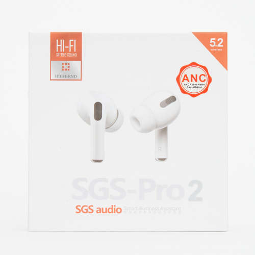 High-End SGS EARPOD SGS-PRO 2 ( Active Noise Cancellation & Smart Business Assistant & Hi-fi stereo)