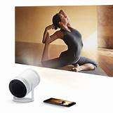 Smart Projector Android 11 - 1GB 8GB with Pre-loaded Apps -  4K Decoding for home theater + remote