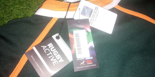 4 X Rugby Jerseys - (signed by Gio Aplon)