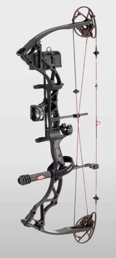 Bowtech Assassin Bow (Black) + 5 x Maxima Carbon Express Hunter 350 + Arrow Case & Bow Bag