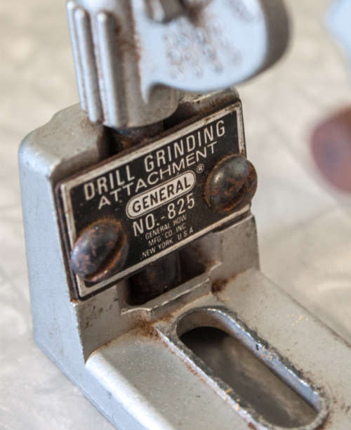 Vintage drill grinding attachment - as per photo
