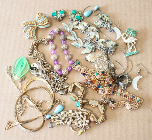 Vintage job lot of Jewelry