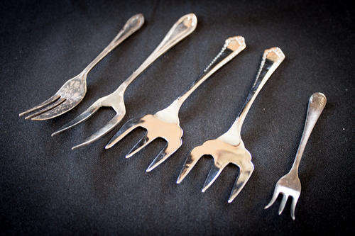 Collection of 55 epns spoons and forks
