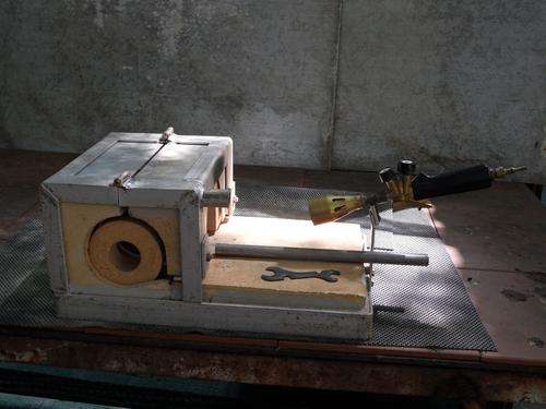 Gas Muffle Furnace / Forge by Sievert of Sweden